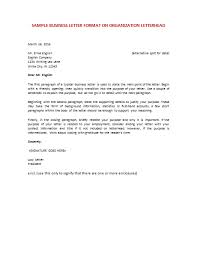 Business Letter Format How To Write 60 Sample Letters Examples