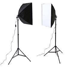 Photography Studio Video Quick Softbox Lighting Light Kit
