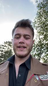 He is a silver black purebred German Shepherd