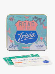 As a total trivia nut, i may have had a little too much fun rummaging through the internet to come up with this list of road trip trivia for long car rides. Gentlemen S Hardware Road Trip Trivia Game