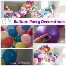 Birthday Balloon Decoration Ideas For Boy Glow In The Dark Birthday Party A Girl In Paradise Kids Party Decorations Party Decorations Party Balloons