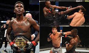 Headlining the main event, two undefeated rivals fighting for. Nigeria S Israel Adesanya Knocks Out Rival Paulo Costa To Retain His Ufc Championship Video Kanyi Daily News