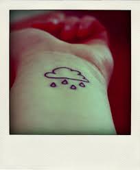 99 Impossibly Small And Cute Tattoos Every Girl Would Want Tasteful Tattoos Cloud Tattoo Subtle Tattoos