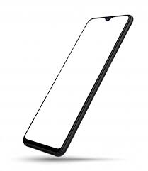 Realistic Smartphone Mockup Transparent Screen Transparent Screen Modern Business Cards Design Business Card Mock Up