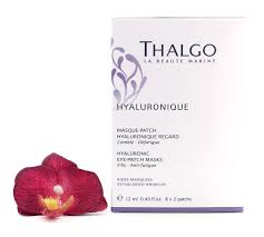 Helps boost the synthesis of collagen and hyaluronic acid to restore tone and firmness to the skin. Thalgo Hyaluronique Hyaluronic Eye Patch Masks 8x2 Patchs Abloomnova