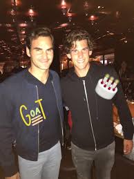 Das letzte duell gewann der österreicher. Baseline Federer Helps Thiem Celebrate His Birthday In New York