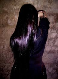 So who knows, it might have lasted longer. Fairfarren Poem Black With Purple Tint This Color Dark Purple Hair Color Hair Color For Black Hair Purple Black Hair