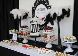 Cosy table lighting, stunning centrepieces, and other table decorations that make the day extra special! Dessert Table White Birthday Cakes Cake Table Birthday 50th Birthday Party Ideas For Men