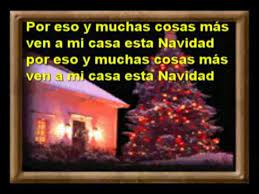 Cancion Ven A Mi Casa Esta Navidad Luis Aguile Karaoke Feliz Navidad 2012 Youtube