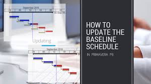 The word baseline may refer to: How To Update The Baseline Schedule In Primavera P6 Project Control Academy