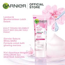 The no.1 selling men's skin care brand in malaysia. Pencuci Muka Garnier Sakura White Pinkish Glow Whip Foam 50ml Lazada Indonesia
