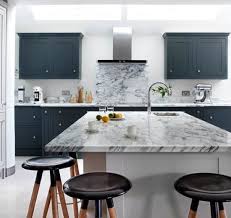 If you're really bold, consider an island with an apron and legs painted barn red or stained walnut to contrast with white kitchen cabinets, or a light blue island to complement gray cabinetry and granite countertops. China Mdf Dark Island Style Shaker Modern Kitchen Cabinets Customized China Furniture Home Furniture