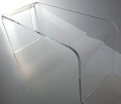Robot Check Acrylic Coffee Table Living Room Coffee Table Glass Desk