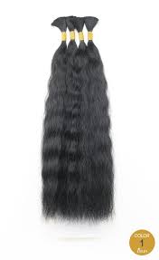 Our human bulk hair is perfect for braiding and will help you achieve amazing results.unice provides best cheap braiding hair is getting more and more popular, as hair that has been braided usually looks healthy and hair weight: Milkyway Human Hair Wet Wavy Super Bulk Braiding Hair Braided Hairstyles Braiding Hair Colors Human Hair