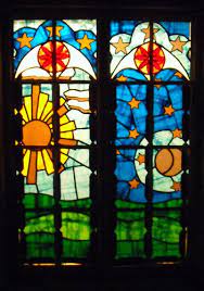 The Peculiar Crafter From The Vault Tissue Paper Stained Glass Diy Stained Glass Window Stained Glass Crafts Stained Glass Diy