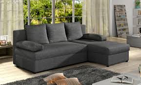 3er sofa hellgrau & recamiere (+2er tische) item details. Ecksofa Couch Sofa Gino Recamiere Schlaffunktion Bettkasten Strukturstoff Farbe Wahlbar Ecksofas Polstermobel Wohnzimmer Feldmann Wohnen Gmbh Online Shop