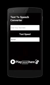 Easily let you save your generated files as mp3 or wav audio format. Text To Speech Converter For Android Apk Download