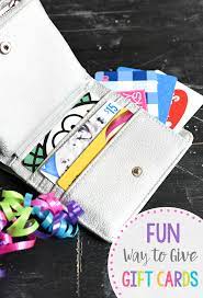 These little tote bags are the cutest. Gift Card Holder Ideas Gift Card Wallet Fun Squared