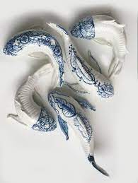 Exercice De Style Ceramic Fish Pottery Painting Ceramic Fish Ceramics