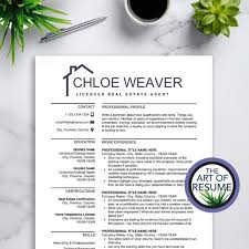 We was established back in 2010 with a laser sharp business focus of developing strategic cvs. Realtor Resume Template For Word Pages Real Estate Agent Cv Etsy