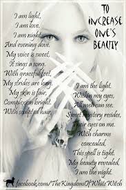 This Should Be Intoned In A Continual Chant So You Ll Have To Memorize It Beauty Spells Spells Witchcraft Wicca