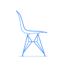 Eames Wire Base Side Chair Dimensions Drawings Dimensions Com Use side group _unit to get the underlying side (see. eames wire base side chair dimensions