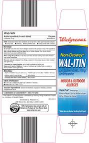 Wal Itin Tablet Walgreen Company