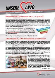Kurz vor zehn uhr morgens kam es zu einer explosion in einer müllverbrennungsanlage, die abfälle der nahen. Awo Newsletter Ausgabe Mai 2015 Awo Kreisverband Leverkusen E V