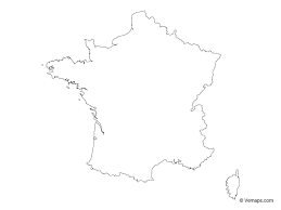 Outline Map Of France Free Vector Maps France Map France Tattoo Map Tattoos