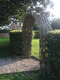 Woven Willow Garden Sculptures Wonderwood Willow Garden Cottage Garden Design Garden Arches