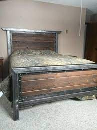 20 Diy Industrial Bed Frame Design Ideas For Inspiration Industrial Bed Frame Bed Frame Design Welded Furniture