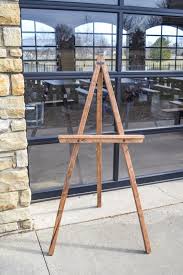 Wedding Floor Easel Wooden Display Easel Wood Rustic Wedding Etsy Floor Easel Wood Easel Wooden Display Stand