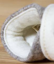 Chausson peau de mouton fabrication francaise. Chaussons Feutre Bebe Pure Laine Fabrication Francaise