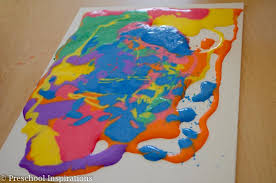 The puffy paints are also ideal for holiday designs. Puffy Paint Recipe On Canvas Art Preschool Inspirations
