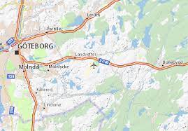 Der hafen von göteborg in schweden verbindet schweden mit dänemark und deutschland. Michelin Landkarte Flygplats Goteborg Landvetter Stadtplan Flygplats Goteborg Landvetter Viamichelin