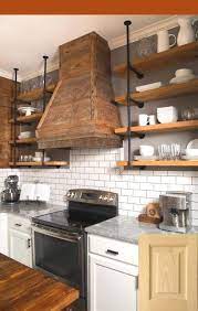 See more ideas about kitchen design, kitchen remodel, kitchen inspirations. Kitchen Without Upper Cabinets Ideas Rustic Kitchen Cabinets Rustic Industrial Kitchen Farmhouse Kitchen Backsplash