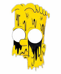 Thank you bart very cool. Trippy Bart Simpson Sad Wallpapers On Wallpaperdog