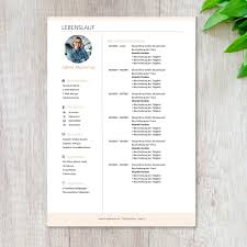 Premium Lebenslauf Vorlage Barcelona Executive Redpilotcareer De