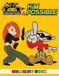 Coloring pages for kids of all ages. Codename Kids Next Door And Kim Possible Coloring Book 2 In 1 Coloring Book For Kids