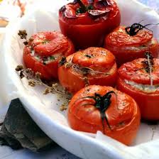 Tomates Farcies Au Chevre Faciles Minutes Recette En 2020 Tomates Farcies Tomates Recette