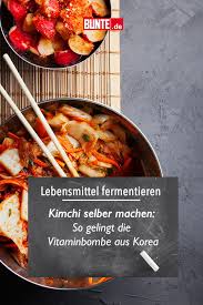 Lebensmittel Fermentieren Kimchi Selber Machen So Gelingt Die Vitaminbombe Aus Korea Kimchi Lebensmittel Kimchi Selber Machen