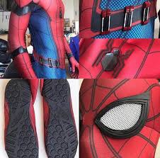 Homecoming suit auction made it possible for t. Spider Man Suit Homecoming Advanced Etsy