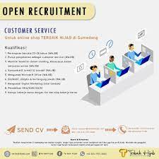 Pendidikan min d3/s1 semua jurusan / ipk minimal 2.50. Lowongan Kerja Customer Service Terbaik Hijab Sumedang Info Loker Sumedang
