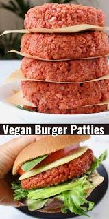 Vegan Burger Patties Recipe Veggie Society Recipe In 2020 Vegan Burger Patties Vegan Burgers Recipes