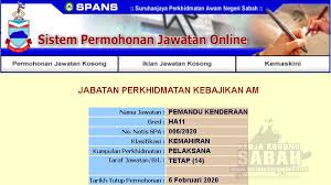 Pemandu kenderaan gred r3 kelayakan: Kekosongan Jawatan Kerajaan Negeri Sabah 2020 Pemandu Kenderaan Gred H11 Jawatan Kosong Terkini Negeri Sabah
