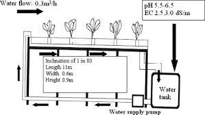 Flow Diagram Of Nft System For Komatsuna Cultivation Download Scientific Diagram