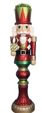 Check spelling or type a new query. Resin Nutcracker Greeter With Led Lights Multi 3 Ft Fraser Hill Farm Indoor Covered Outdoor Christmas Decorations Home Kitchen Seasonal Decor Fcteutonia05 De