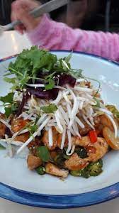 Homemade japanese 7 spice (shichimi togarashi) infuses homemade teriyaki sauce to boost the flavors of this healthy teriyaki chicken bowl, featuring chicken thighs, edamame, and sushi rice. Chicken Teriyaki Rice Bowl Picture Of Cactus Club Cafe Richmond Tripadvisor