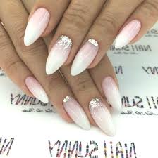 nagel mandelform designs babyboomer acryl mode acryl babyboomer designs mandelform mode glitter nageldesign brautnagel fingernagel design hochzeit