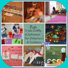 Finding activities for toddlers at home is challenging. 24 Train Crafts Activities And Diy Projects Capri 3